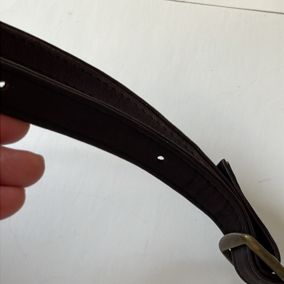 Wilson’s Adventure Bound Originals Leather Crossbody Bag Purse Brown Vintage - Picture 7 of 16